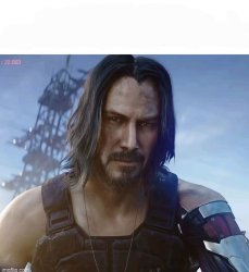 Cyberpunk Meme Template