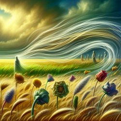 Grass withers; the flower withers when the breath of Yahweh blow Meme Template