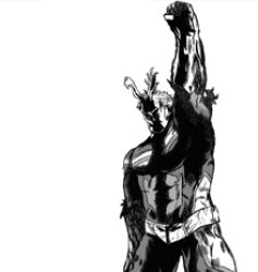 All Might Fist up Meme Template