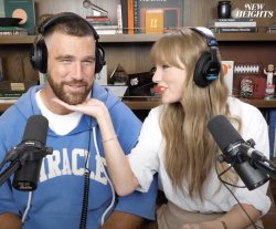 Taylor Swift and Travis Kelce Meme Template
