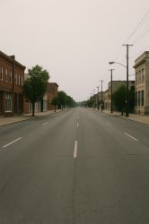 Empty Street Meme Template