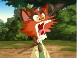 Br'er Fox screaming Meme Template