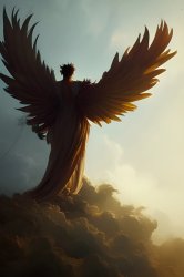 Angel Man Meme Template
