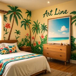 The Hawaiian Island Bedroom Meme Template