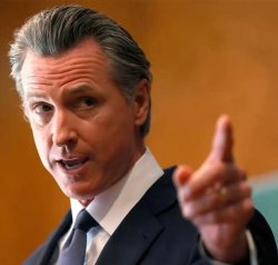 Gavin Newsom pointing Meme Template