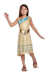 Amazon.com: Pocahontas Deluxe Costume, Brown, Medium (3T-4T ... Meme Template