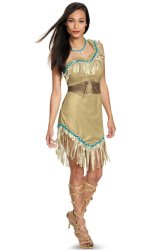 Womens Deluxe Pocahontas Costume Meme Template