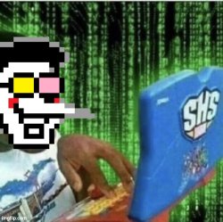 Spamton Hacking Meme Template