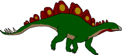 Male Stegosaurus (Paleoverse + EOIverse) Meme Template