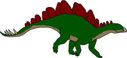 Female Stegosaurus (Paleoverse + EOIverse) Meme Template