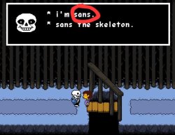 i'm sans. sans the skeleton. Meme Template