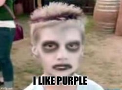 Purple Meme Template