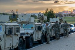 Federal troops martial law Meme Template