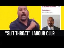 "SLIT THROAT" Ricky Jones - Labour Meme Template