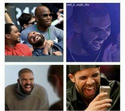 Drake extra Meme Template