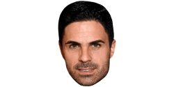 Mikel Arteta face cut out Meme Template