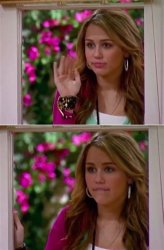Hannah Montana Goodbye Meme Template
