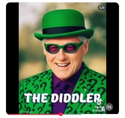 Bill Clinton I'd the Diddler Meme Template
