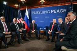 Putin trump crew Meme Template