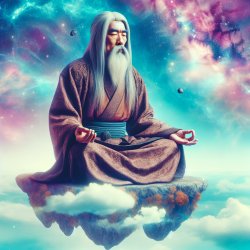 Master Wu meditating Meme Template