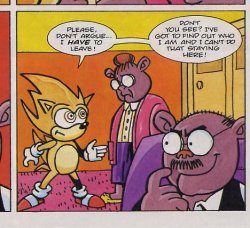 Fleetway Please Don't Argue Meme Template