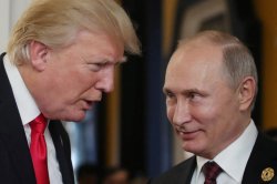 Donald & Vlad always scheming Meme Template