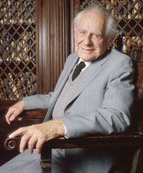 Karl Popper Meme Template