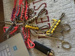 Hobbies, Paracord jewelry keychains Meme Template