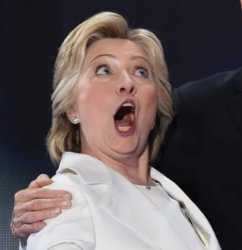 Hillary Clinton Balloon Face Meme Template