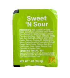 McDonalds sauce packet Meme Template