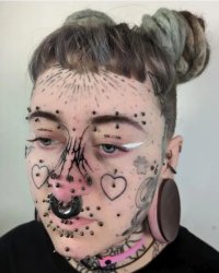 extreme piercing Meme Template
