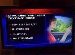 Cracking the teen text code Meme Template