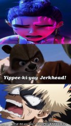 bakugo hates rj Meme Template
