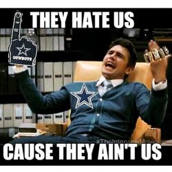Hate us because they ain't us Meme Template
