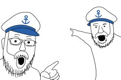 Captain pointing Meme Template