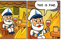 this is fine Meme Template