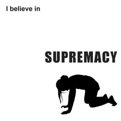 The girl believe in supremacy Meme Template