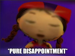 Wonder Red Disappointment Meme Template