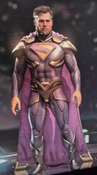 Purple superman Meme Template