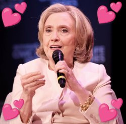 Hillary Clinton Heart Throb Meme Template