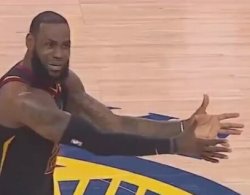 Sybau Lebron ? Meme Template