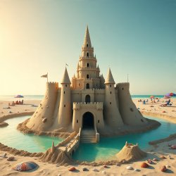 Sand Castle Meme Template