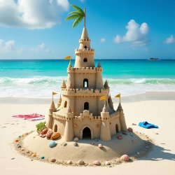Sand Castle Meme Template