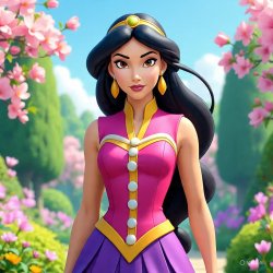 Kung Fu Jasmine Meme Template
