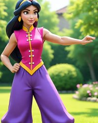 Kung Fu Jasmine Meme Template