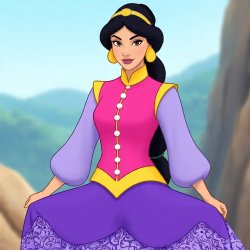 Kung Fu Jasmine Meme Template