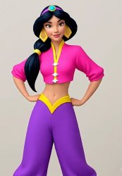 Kung Fu Jasmine Meme Template