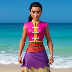 Moana as a Kung Fu Meme Template