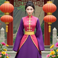 Kung Fu Mulan Meme Template