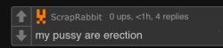 my pussy are erection Meme Template